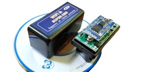 Сканер діагностика WI-FI (айфон) дві плати ELM 327 1.5 PIC 25K80 obd2