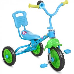 Триколісний велосипед Bambi M 1190, голубий