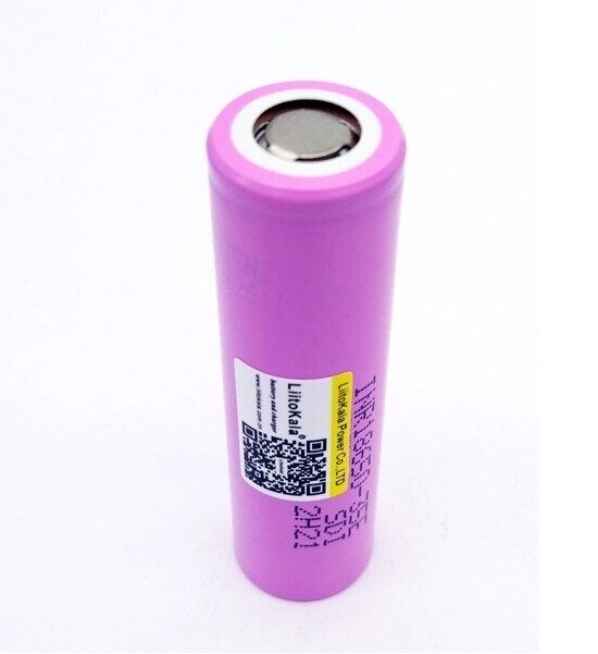 Акумулятор 18650 Samsung INR18650-35E 3500mAh Рожевий від компанії shop-shap - фото 1