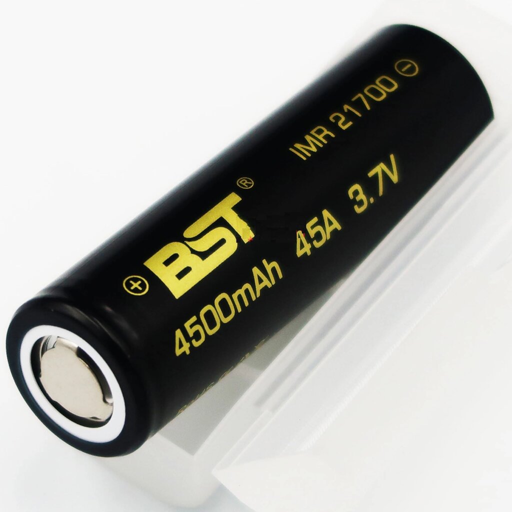 Акумулятор 21700 45A BST 3.7V 4500mah (Чорний) від компанії shop-shap - фото 1