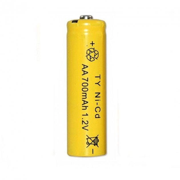 Акумулятор AA 1.2 V 700 mAh Ni-Cd (Жовтий) від компанії shop-shap - фото 1