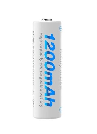 Акумулятор Beston Ni-Mh AA 1.2V 1200mAh (Білий) від компанії shop-shap - фото 1