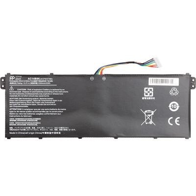 Акумулятор для ноутбука ACER Aspire E15 ES1-512 Series (AC14B8K) 15.2V 2200mAh PowerPlant (NB410460) від компанії shop-shap - фото 1