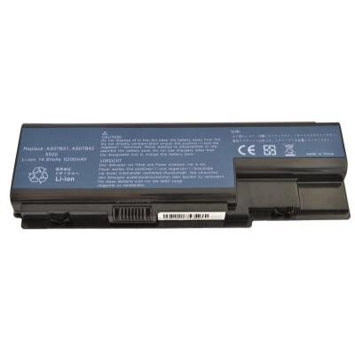 Акумулятор для ноутбука AlSoft Acer AS07B32 5200mAh 8cell 14.8V Li-ion (A41116) від компанії shop-shap - фото 1