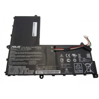 Акумулятор для ноутбука ASUS E202SA B31N1503, 4110mAh (48Wh), 3cell, 11.4V, Li-ion, чорна (A47273) від компанії shop-shap - фото 1