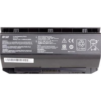 Акумулятор для ноутбука ASUS G750 Series (A42-G750) 15V 4400mAh PowerPlant (NB431205) від компанії shop-shap - фото 1