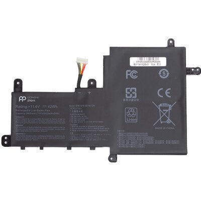 Акумулятор для ноутбука ASUS VivoBook S15 (B31N1729) 11.4V 3553mAh PowerPlant (NB431632) від компанії shop-shap - фото 1