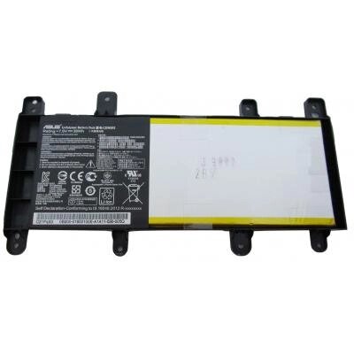 Акумулятор для ноутбука ASUS X756 C21N1515, 4840mAh (38Wh), 4cell, 7.6V, Li-ion, чорна, (A47278) від компанії shop-shap - фото 1