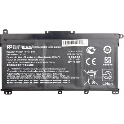 Акумулятор для ноутбука HP 250 G7 (HT03XL, HSTNN-LB8M) 11.4V 41Wh PowerPlant (NB461486) від компанії shop-shap - фото 1