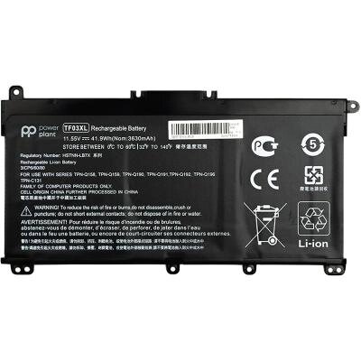 Акумулятор для ноутбука HP Pavilion 15-CD (TF03XL) 11.55V 41.9Wh PowerPlant (NB461394) від компанії shop-shap - фото 1