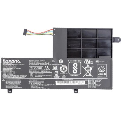 Акумулятор для ноутбука Lenovo Yoga 510-14AST (L15C2PB1) 7.6V 4510mAh (NB481002) від компанії shop-shap - фото 1