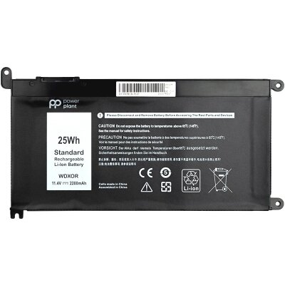 Акумулятор для ноутбука PowerPlant DELL Inspiron 17-5770 (T2JX4) 11.4V 3400mAh (NB441068) від компанії shop-shap - фото 1