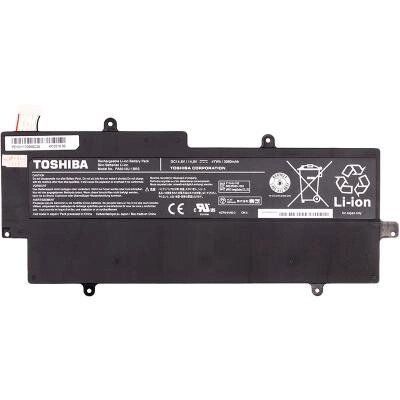 Акумулятор для ноутбука PowerPlant TOSHIBA Portege Z830 Ultrabook (PA5013U-1BRS) 14.8V 3200mAh (NB510276) від компанії shop-shap - фото 1