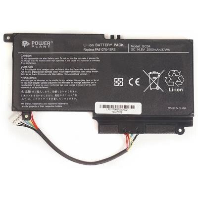 Акумулятор для ноутбука TOSHIBA Satellite L55 (PA5107U-1BRS, TA5107P9) 14.8V 2500mAh PowerPlant (NB510221) від компанії shop-shap - фото 1