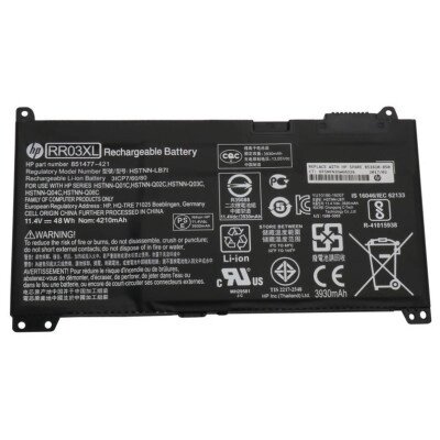 Акумулятор до ноутбука HP ProBook 450 G4 RR03XL, 48Wh (4212mAh), 3cell, 11.4V, Li-ion (A47867) від компанії shop-shap - фото 1