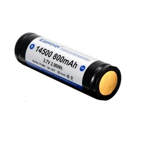 Акумулятор Keeppower 14500 800mAh з захистом від компанії shop-shap - фото 1