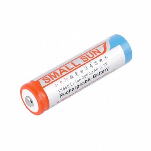 Акумулятор Li-ion 18650 Small Sun 2800mAh 3,7V/1sh Silver від компанії shop-shap - фото 1