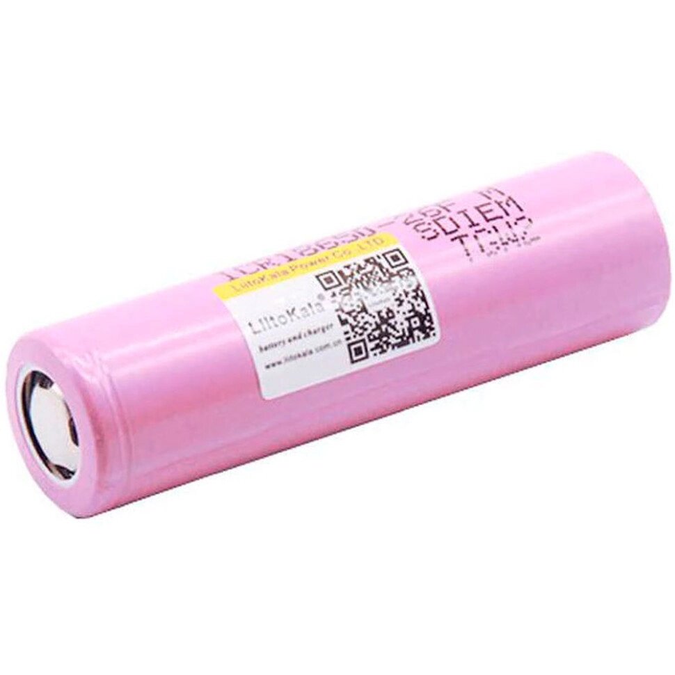 Акумулятор LiitoKala Lii-26FM 18650 2600mah (Рожевий) від компанії shop-shap - фото 1