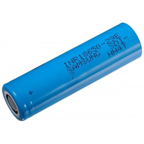 Акумулятор Samsung INR 18650 29E 2900 mAh Li-ion 3.7В 8.25A без захисту (Синій) від компанії shop-shap - фото 1