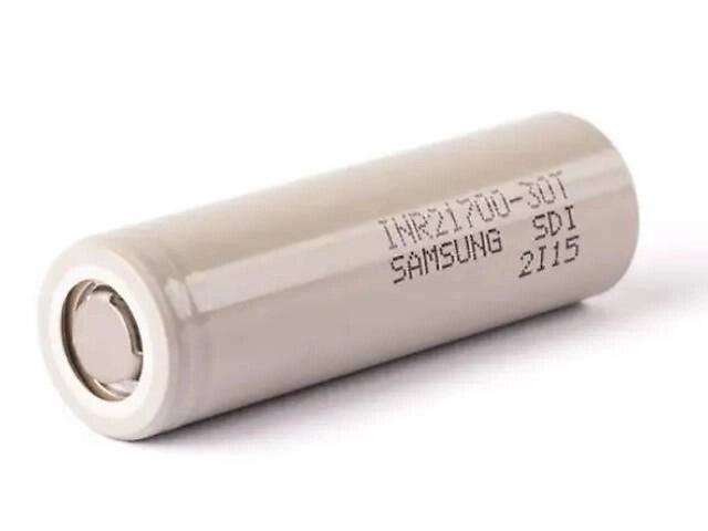 Акумулятор Samsung INR21700-30Т Li-Ion 3000mAh (Сірий) від компанії shop-shap - фото 1