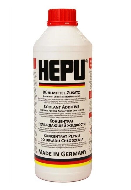 Антифриз концентрат Hepu Antifreeze P999-G12 1,5L червоний від компанії shop-shap - фото 1