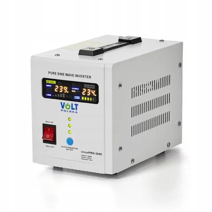 Аварійне джерело безперебійного живлення Volt Polska 1000VA 700W (3SP091012E) від компанії shop-shap - фото 1