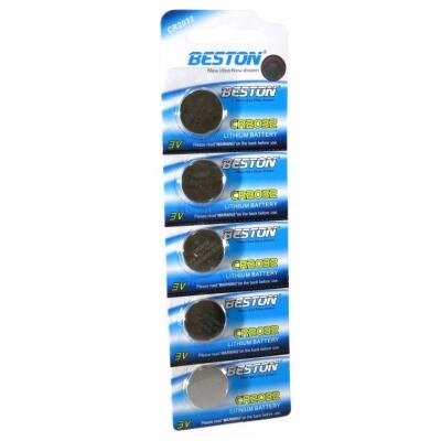 Батарейка Beston CR-2032 225mAh Lithium * 5 (AAB1826) від компанії shop-shap - фото 1