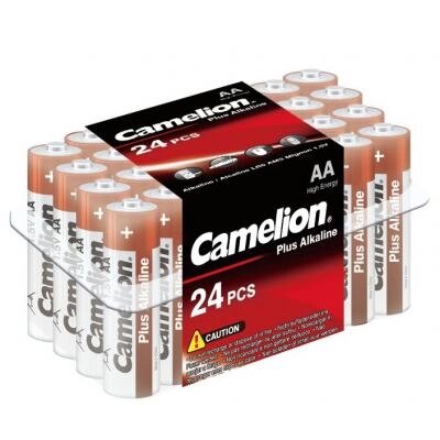 Батарейка Camelion AA Plus Alkaline LR6 * 24 (LR6-PB24) від компанії shop-shap - фото 1