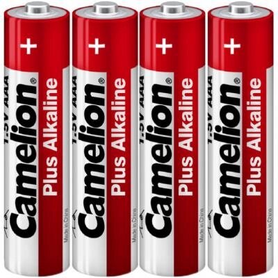 Батарейка Camelion AAA LR03 Plus Alkaline (Shrink) * 4 (LR03-SP4) від компанії shop-shap - фото 1