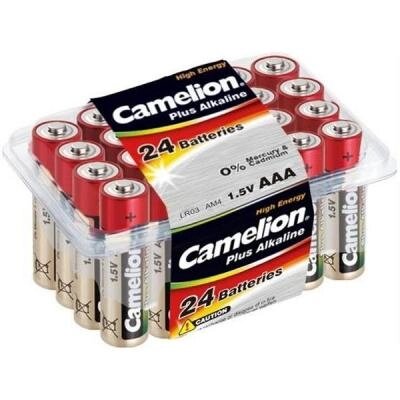 Батарейка Camelion AAA Plus Alkaline LR03 * 24 (LR03-PB24) від компанії shop-shap - фото 1