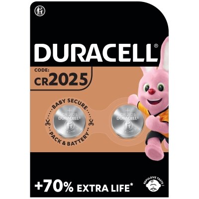 Батарейка Duracell CR 2025 / DL 2025 * 2 (5000394203907 / 5008922) від компанії shop-shap - фото 1