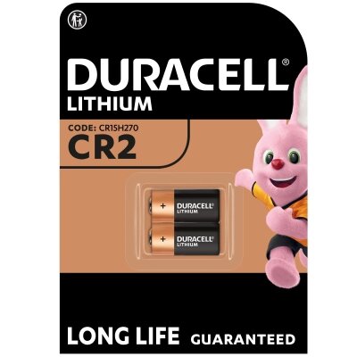 Батарейка Duracell CR2 Ultra Lithium Photo * 2 (06206301401) від компанії shop-shap - фото 1