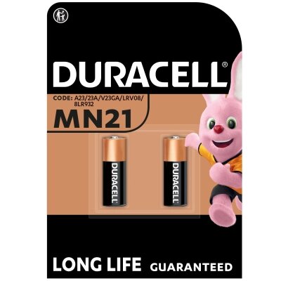 Батарейка Duracell MN21 / A23 12V * 2 (5007812) від компанії shop-shap - фото 1