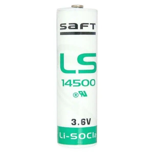 Батарейка літієва Saft LS14500 (LiSOCl2) STD 3,6V (Біла) від компанії shop-shap - фото 1