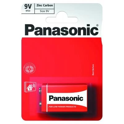 Батарейка Panasonic Крона Special 6F22 * 1 (6F22REL/1BP) від компанії shop-shap - фото 1