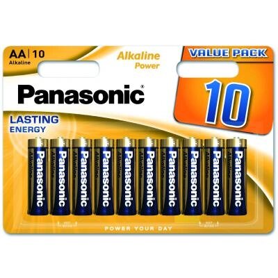 Батарейка Panasonic LR06 Alkaline Power * 10 (LR6REB/10BW) від компанії shop-shap - фото 1