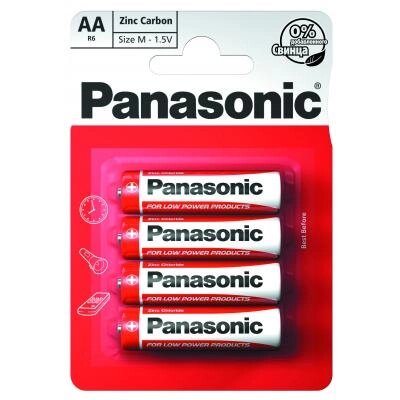 Батарейка Panasonic R6 PANASONIC Special * 4 (R6REL/4BPU) від компанії shop-shap - фото 1