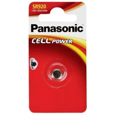 Батарейка Panasonic SR920 * 1 Silver Oxide (SR-920EL/1B) від компанії shop-shap - фото 1