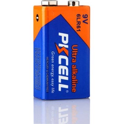 Батарейка PkCell Крона Ultra Alcaline 9V * 1 shrink (09290 / 2000000092904) від компанії shop-shap - фото 1