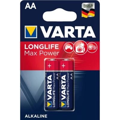 Батарейка Varta AA Longlife Max Power лужна * 2 (04706101412) від компанії shop-shap - фото 1