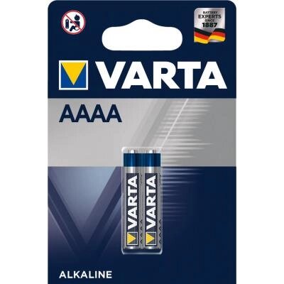 Батарейка Varta AAAA LR61 Alcaline * 2 (04061101402) від компанії shop-shap - фото 1