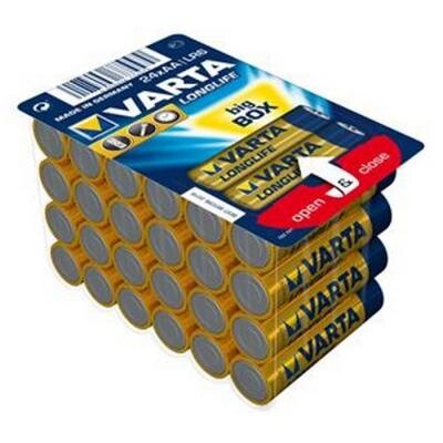 Батарейка Varta LONGLIFE ALKALINE * 24 box (04106301124) від компанії shop-shap - фото 1