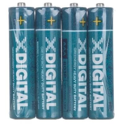 Батарейка X-Digital AAA Longlife R03 * 4 (R3P 4S) від компанії shop-shap - фото 1