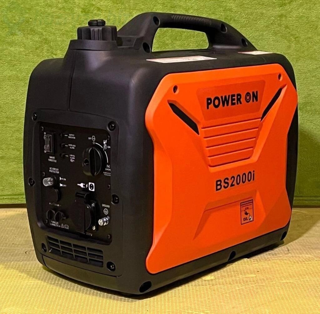 Бензиновий інверторний генератор Power On BS2000-i 1.8 кВт від компанії shop-shap - фото 1