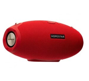 Бездротова Bluetooth колонка mini speaker Hopestar H25 Power bank 34Вт Червоний