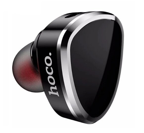 Бездротова bluetooth гарнітура Hoco E7 black від компанії shop-shap - фото 1