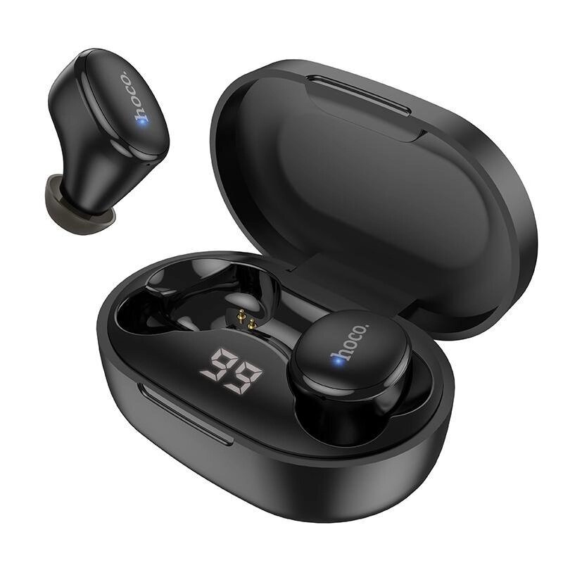 Бездротова Bluetooth-гарнітура навушники Hoco EW11 TWS V5.0 сенсорні Black від компанії shop-shap - фото 1