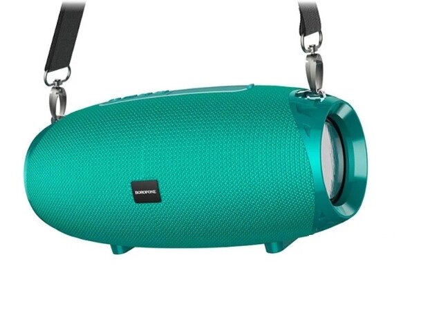 Бездротова Bluetooth колонка mini speaker Borofone BR12 Бірюзовий від компанії shop-shap - фото 1