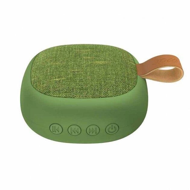 Бездротова Bluetooth колонка mini speaker Hoco BS31 Зелений від компанії shop-shap - фото 1