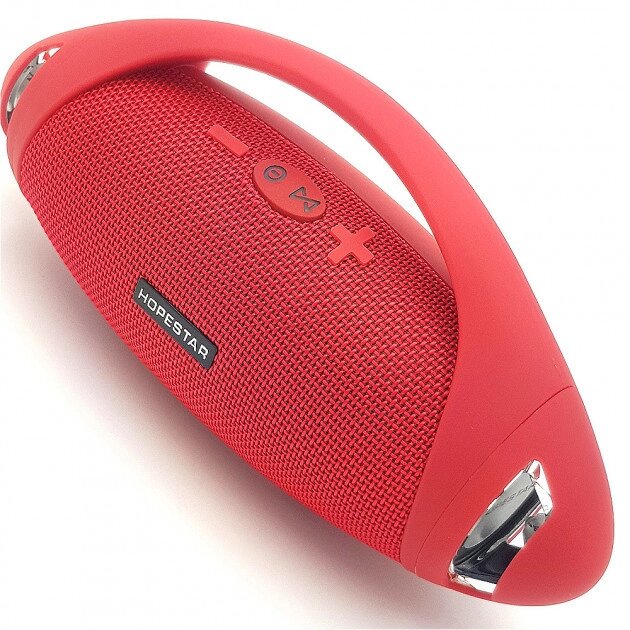 Бездротова Bluetooth колонка mini speaker Hopestar H37 Power bank 10Вт Камуфляж Червоний від компанії shop-shap - фото 1